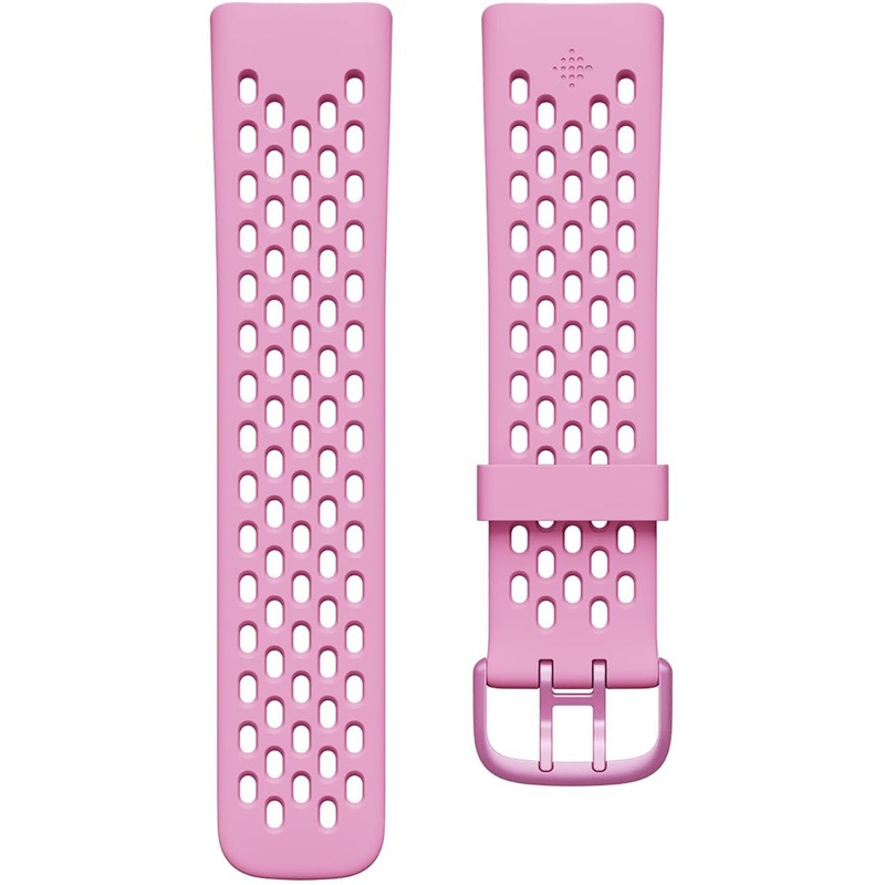 Fitbit Charge 6 & Charge 5 Sport Band, Frosted Lilac, Small