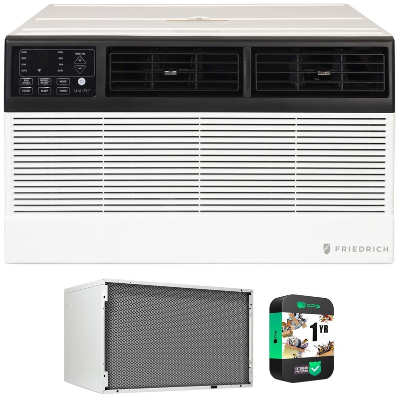 Friedrich UCT08A10A Uni-Fit 8,000 BTU 115v In-Wall Air Conditioner + Wall Sleeve Bundle