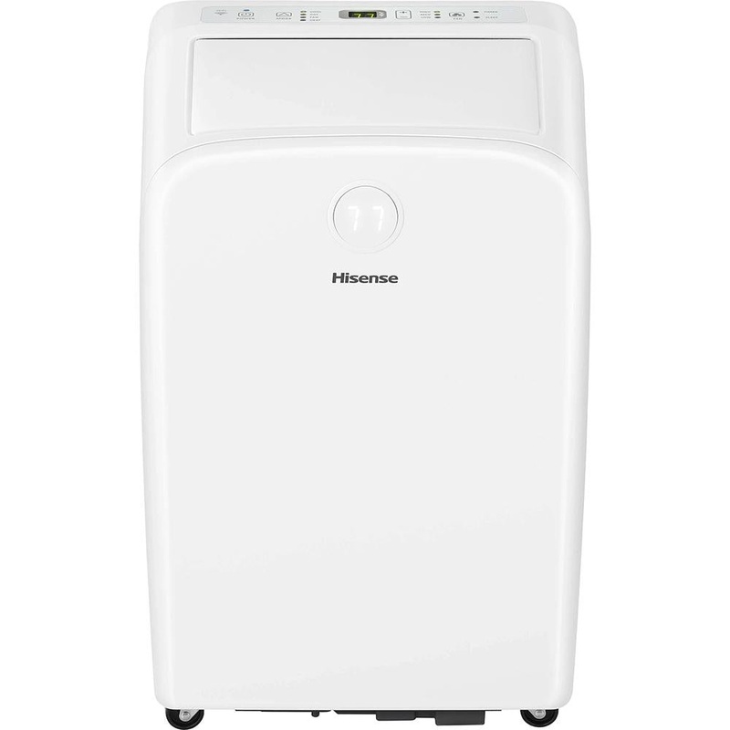 Hisense Smart 8,000 BTU Dual Hose Portable Air Conditioner w/ Heat Pump Renewed