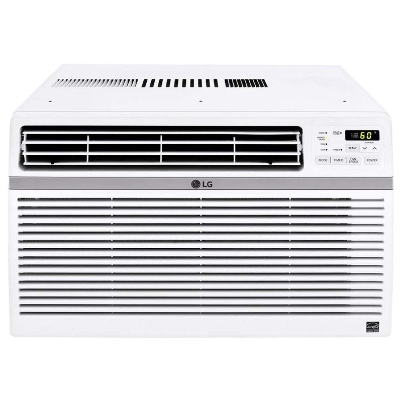 LG Window-Mounted Air Conditioner with Remote Control,12,000 BTU 115V, Refurbished