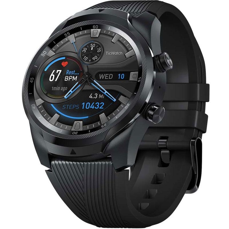 Mobvoi TicWatch Pro 4G LTE Smartwatch (Shadow) - WF11018
