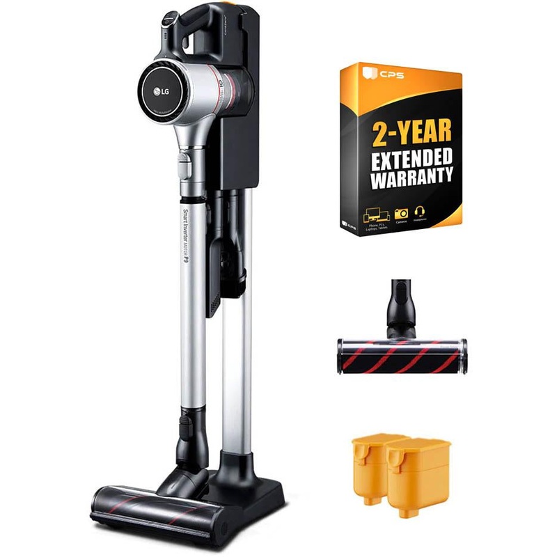 LG CordZero A9 Charge Plus Cordless Stick Vacuum, Refurb + 2-Year Extended Warranty