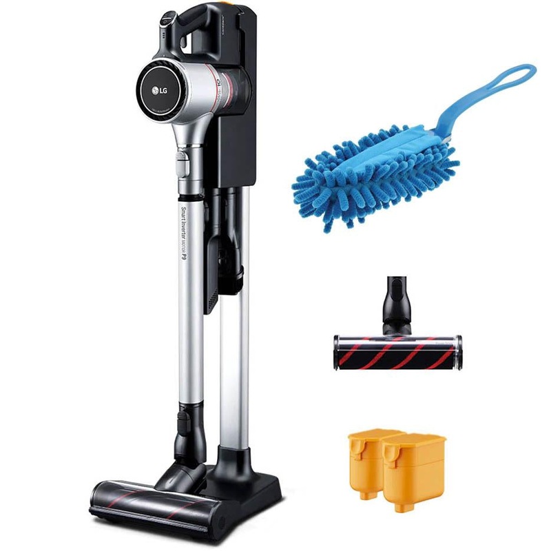 LG CordZero A9 Charge Plus Cordless Stick Vacuum, Refurb w/ Microfiber Hand Duster