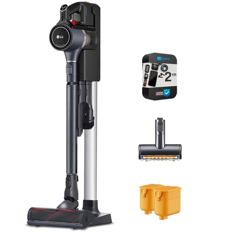 LG CordZero A9 Kompressor Stick Vacuum Iron Grey with 2 Year Extended Warranty
