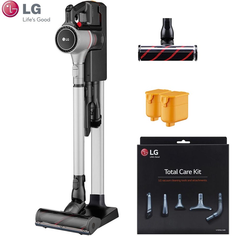 LG CordZero A9 Kompressor Stick Vacuum + LG V-Totalcare Vacuum Attachments