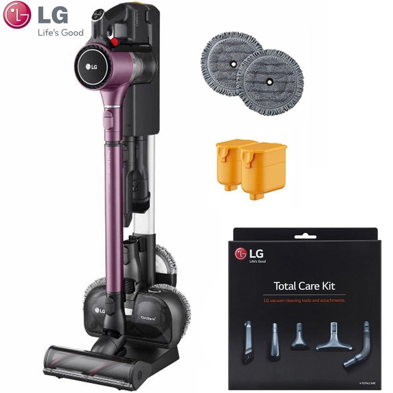 LG CordZero A9 Kompressor Stick Vacuum w/ Power Mop + LG V-Totalcare Attachments