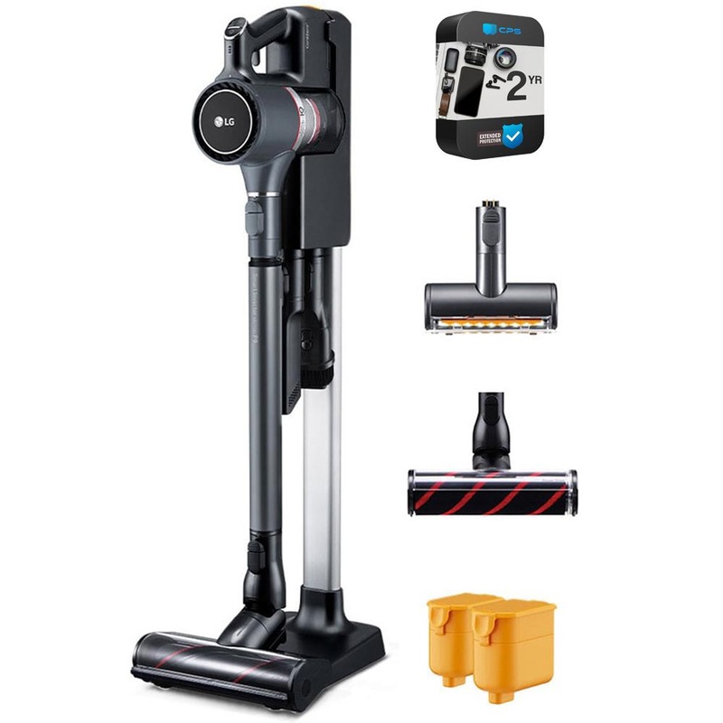 LG CordZero A9 Ultimate Cordless Stick Vacuum Iron Grey+2 Year Extended Warranty
