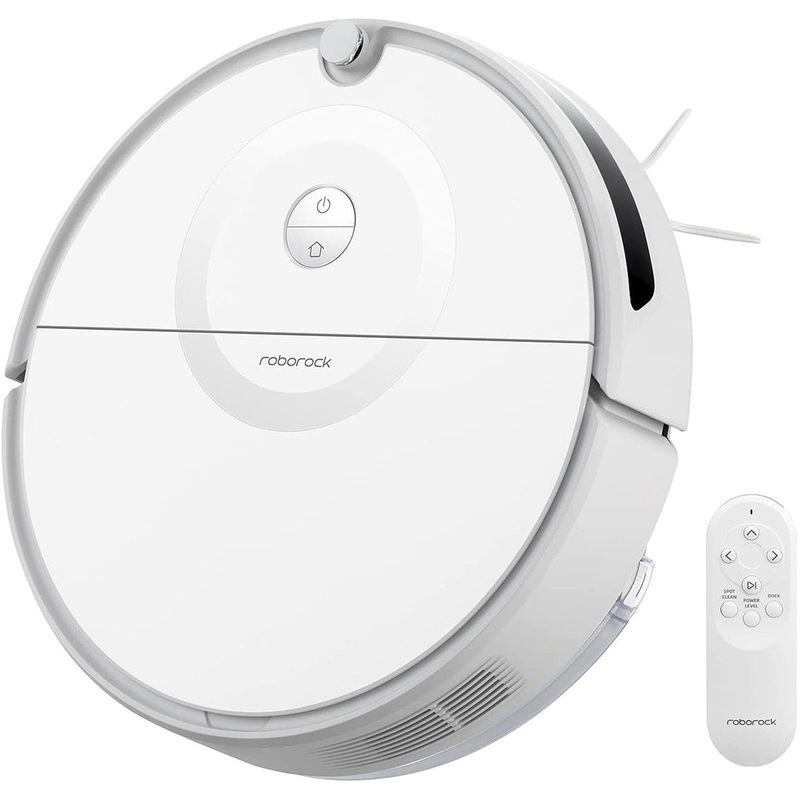 Roborock E5 Robot Smart Vacuum/Mop - White