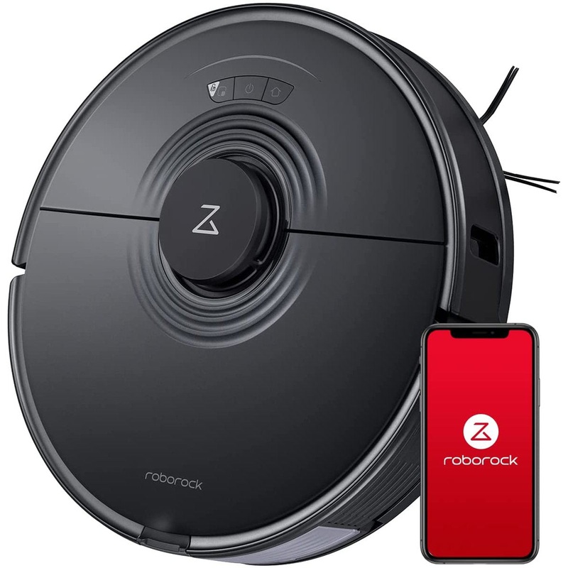 Roborock S7 Robot Smart Vacuum and Mop - Black