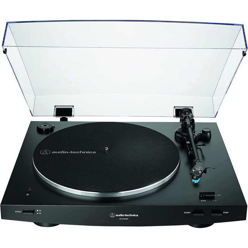 Audio-Technica AT-LP3XBT-BK Fully Automatic Wireless Belt-drive Turntable - Black