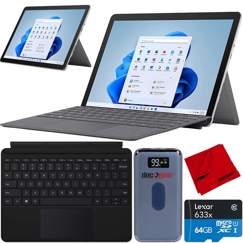 Microsoft Surface Go 3 10.5" Intel i3-10100Y 8/128GB Tablet + Type Cover Keyboard Bundle