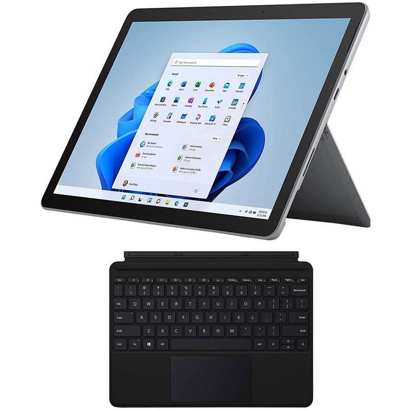 Microsoft Surface Go 3 10.5" Touch Tablet Pentium Gold 8GB and Keyboard Bundle