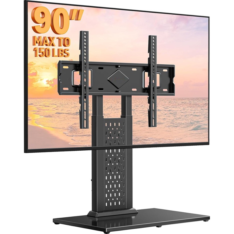 Deco Gear Deco TV Mount Stand for 42-90 inch TVs, Holds up to 150 lbs, Max VESA 600x400mm