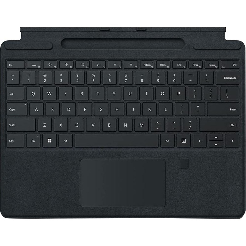 Microsoft Surface Pro Signature Keyboard with Fingerprint Reader - Black (8XF-00001)