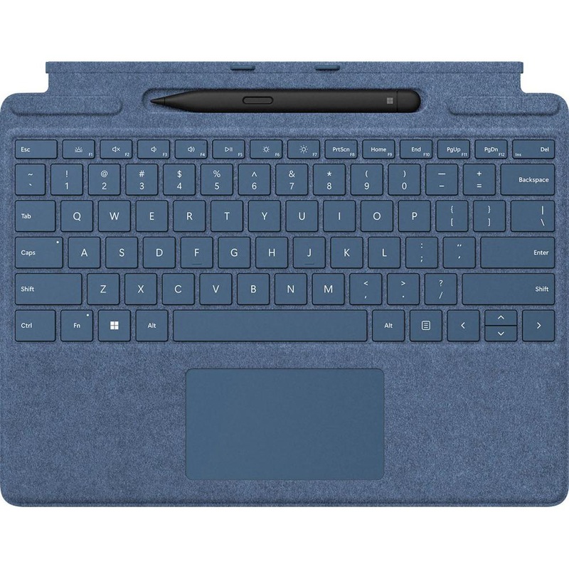 Microsoft Surface Pro Signature Keyboard with Surface Slim Pen 2; Sapphire - Open Box