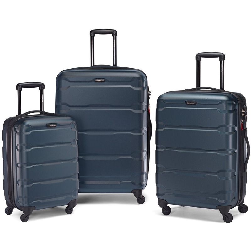 Samsonite Omni Hardside Luggage Nested Spinner Set (20"/24"/28") Teal (68311-2824)