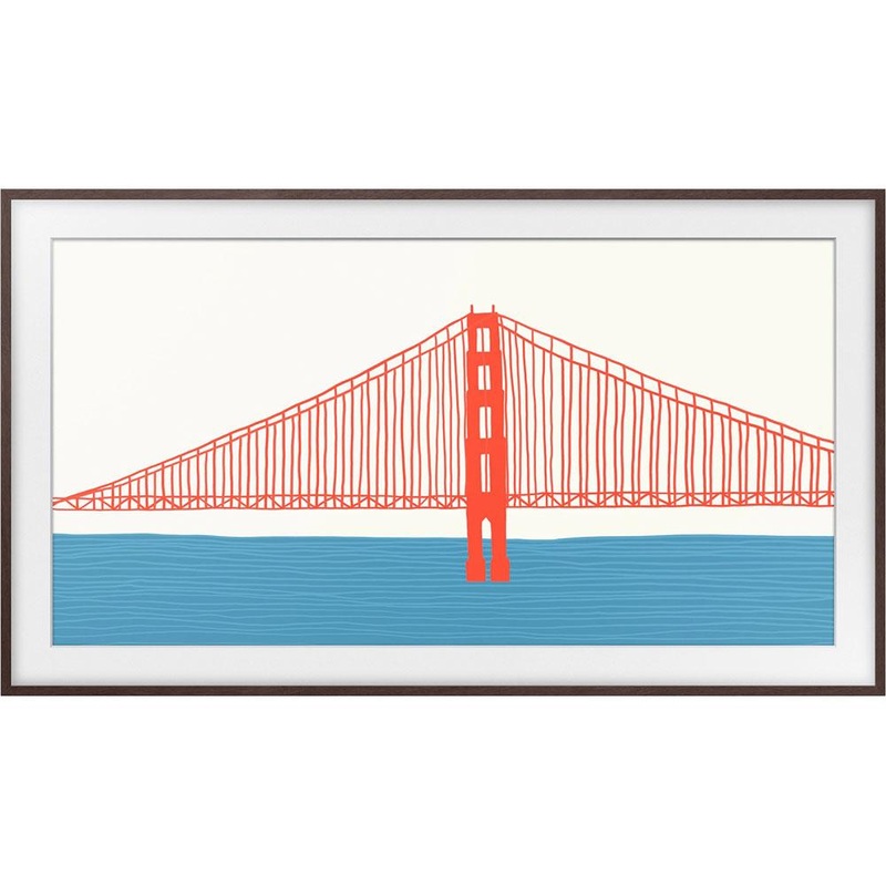 Samsung 65" The Frame Customizable Bezel - Modern Brown VG-SCFA65BWBZA
