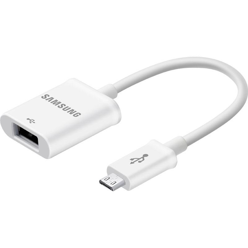 Samsung White 11 Pin USB Connection Adapter for Select Galaxy and Note Tablets