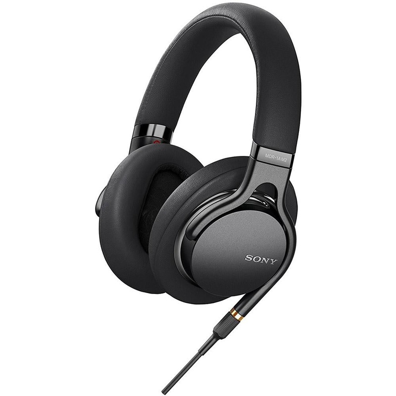 Sony High Resolution Audio Overhead Headphones - MDR1AM2/B - Refurbished