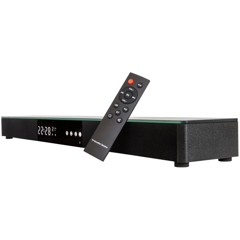 Deco Gear Home Theater Surround Sound 31" Soundbar 2.1 CH Audio Wireless Bluetooth NFC