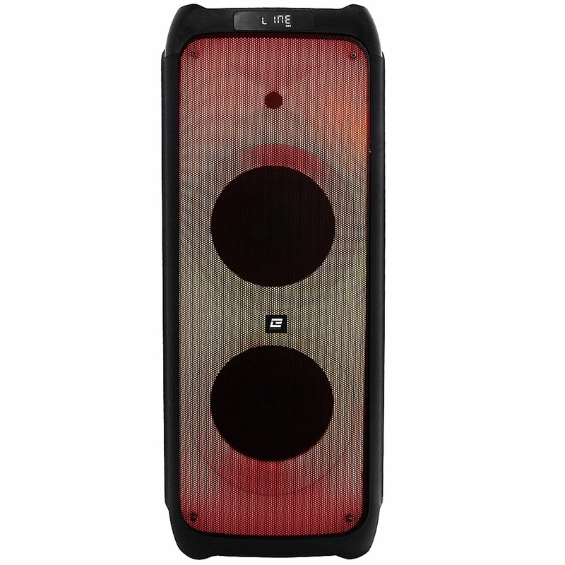Edison Professional Audio Party System L800 Professional Audio Speaker with 2 Wireless Karaoke Microphones