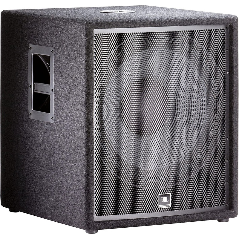 JBL JRX218S 18" Passive Compact Subwoofer, 1400 Watt Peak Power Handling, 127 dB
