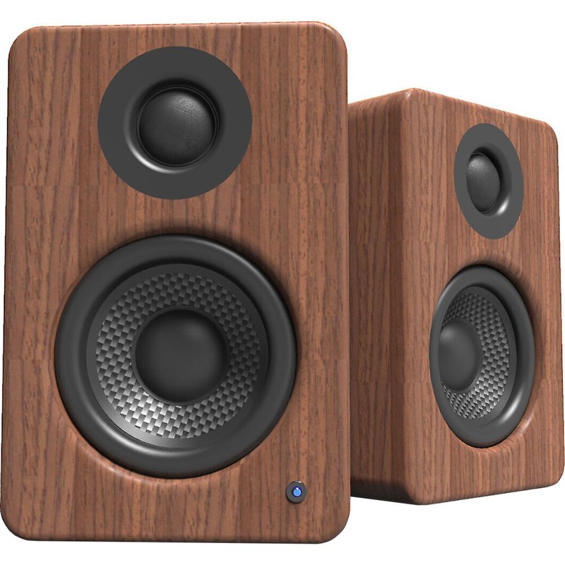 Kanto YU2WALNUT Powered Desktop Speakers Walnut/Noyer
