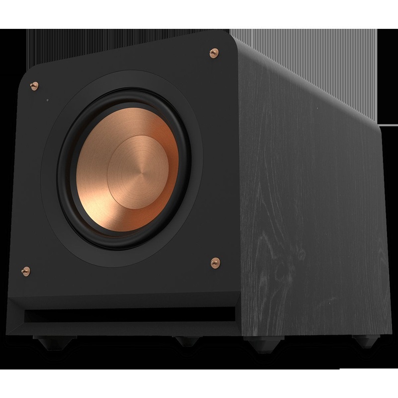 Klipsch RP-1000SW: High-Excursion 10" Subwoofer for Superior Bass - Ebony