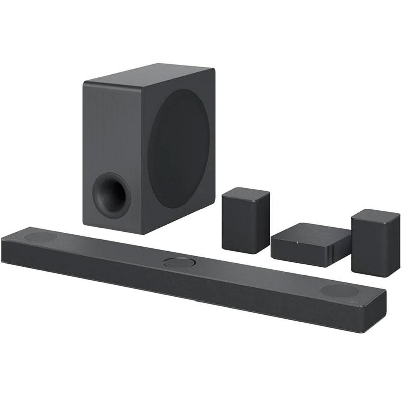 LG S80QR 5.1.3 ch High Res Audio Sound Bar with Dolby Atmos and Surround Speakers