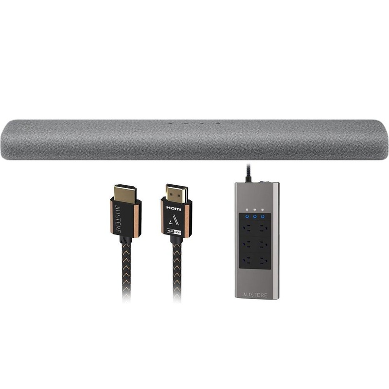 Samsung 3.0ch Soundbar With DTS Virtual:X & Dolby Digital 5.1 2021 + HDMI Bundle