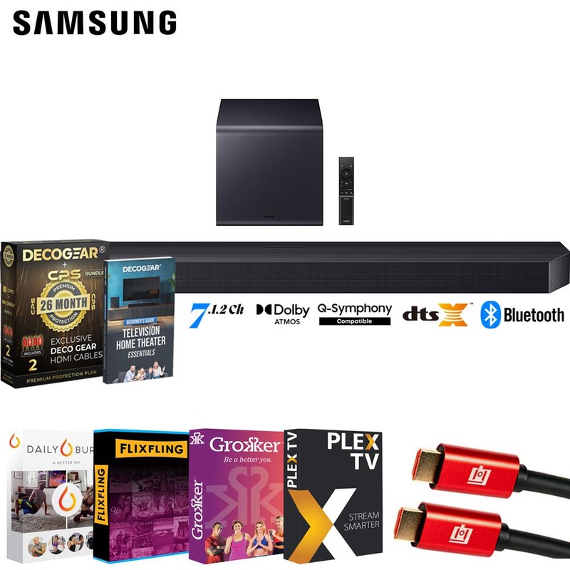 Samsung Q series Soundbar HW-Q900F 7.1.2 ch Subwoofer 2025 + 26 Months Protection Bundle