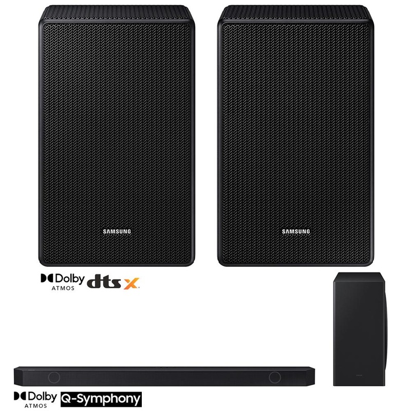 Samsung SWA-9500S Wireless Rear Speaker Kit w/ Wireless Dolby ATMOS Soundbar