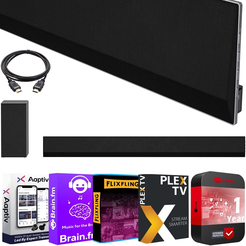 LG GX Soundbar High Res Audio with Dolby Atmos OLED Gallery TV Matching Bundle