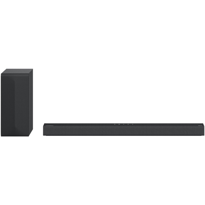 LG S65Q 3.1 Ch High Res Audio Sound Bar w/ DTS Virtual: X, 2022 Model - Refurbished