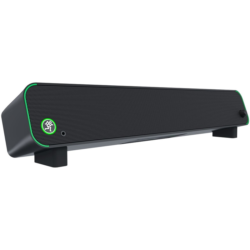 Mackie CR StealthBar - Desktop PC Soundbar with Bluetooth, USB - (2053722-00)
