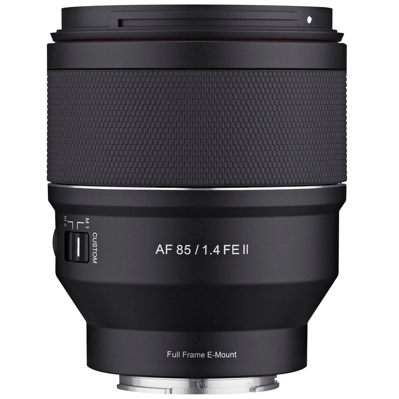 Samyang 85mm F1.4 AF Series II Full Frame Telephoto Auto Focus Lens (Sony E) SYIO85SE2-E
