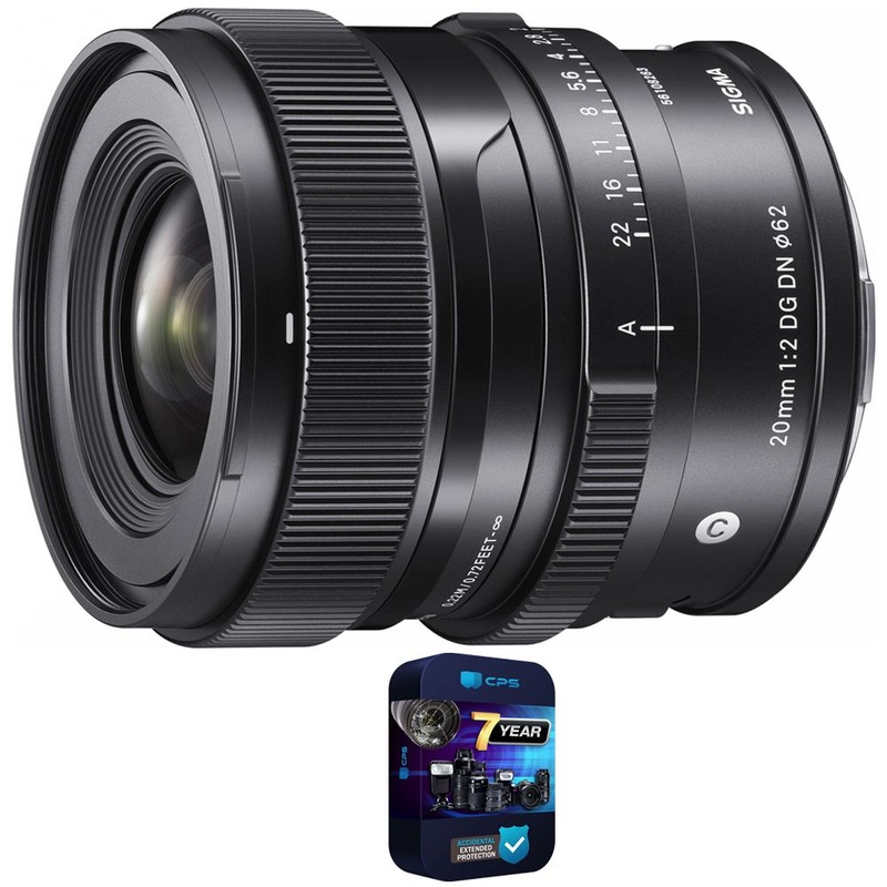 Sigma 20mm F2 DG DN Contemporary Lens for Sony E-Mount with 7 Year Warranty