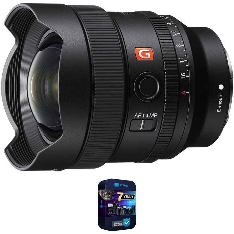 Sony FE 14mm F1.8 GM Ultra Wide Prime G Master Lens + 7 Year Extended Warranty