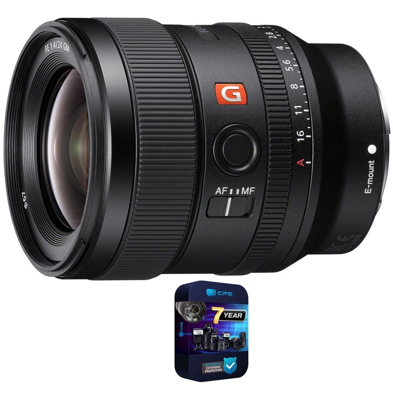 Sony FE 24mm F1.4 GM Alpha E-mount Wide Angle G Master Lens with 7 Year Warranty