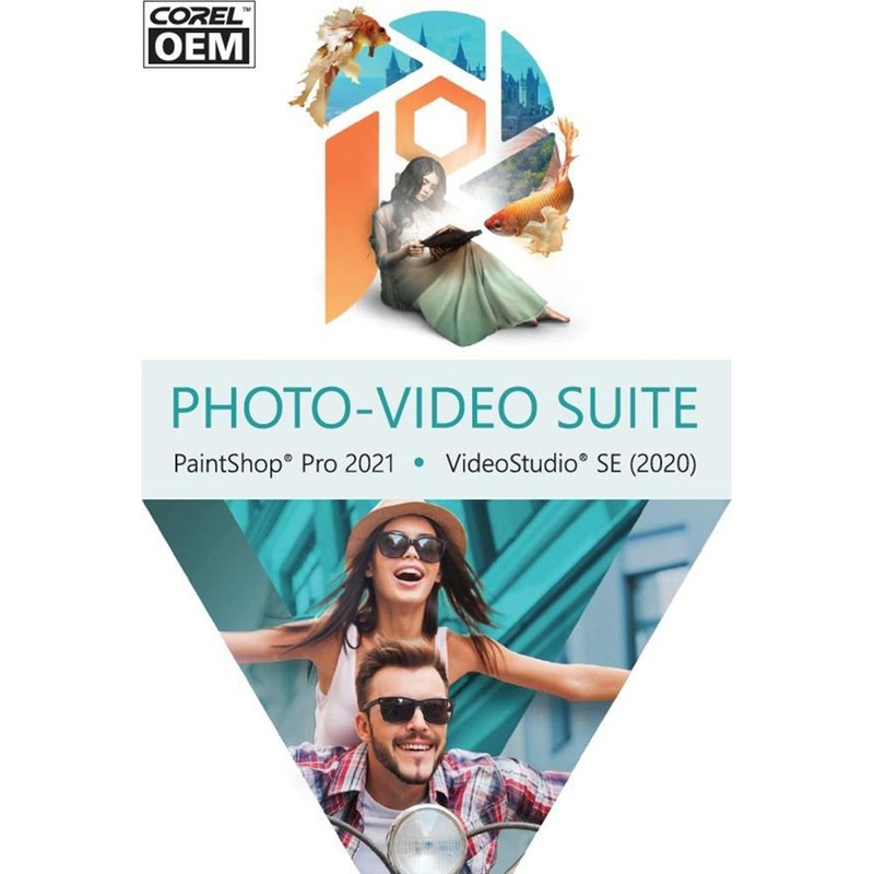 Corel Photo Video Suite PaintShop Pro with VideoStudio SE (Digital Download)