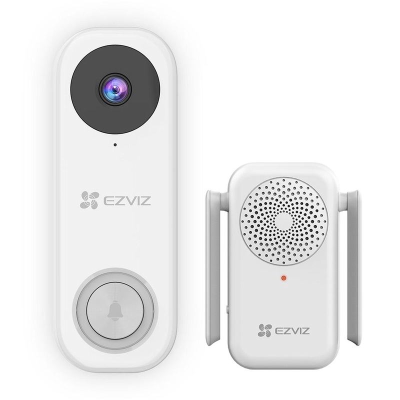 EZVIZ 1080p Smart Doorbell Wi-Fi Connected (Wired Version) with Smart Chime