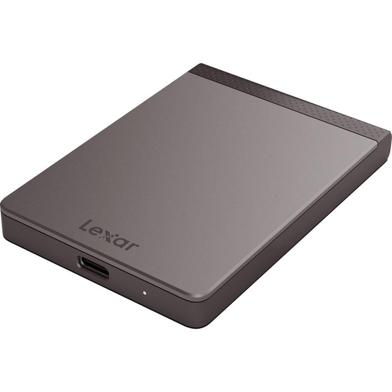 Lexar SL200 512GB Portable SSD, Solid State Drive (LSL200X512G-RNNNU) - Open Box
