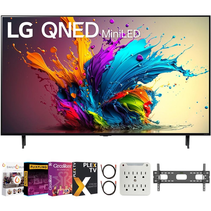 LG 65" 4K HDR Quantum Dot NanoCell Mini LED TV (2024) with Movies Streaming Pack