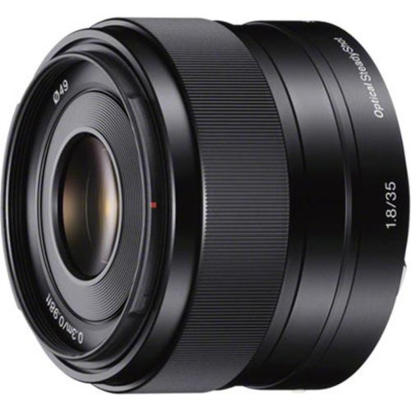 Sony 35mm f/1.8 Prime Fixed E-Mount Lens - Open Box