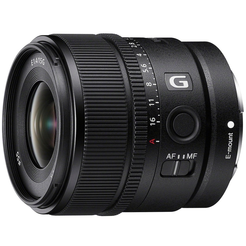 Sony E 15mm F1.4 G APS-C Large-Aperture Wide-Angle G Lens SEL15F14G (Open Box)