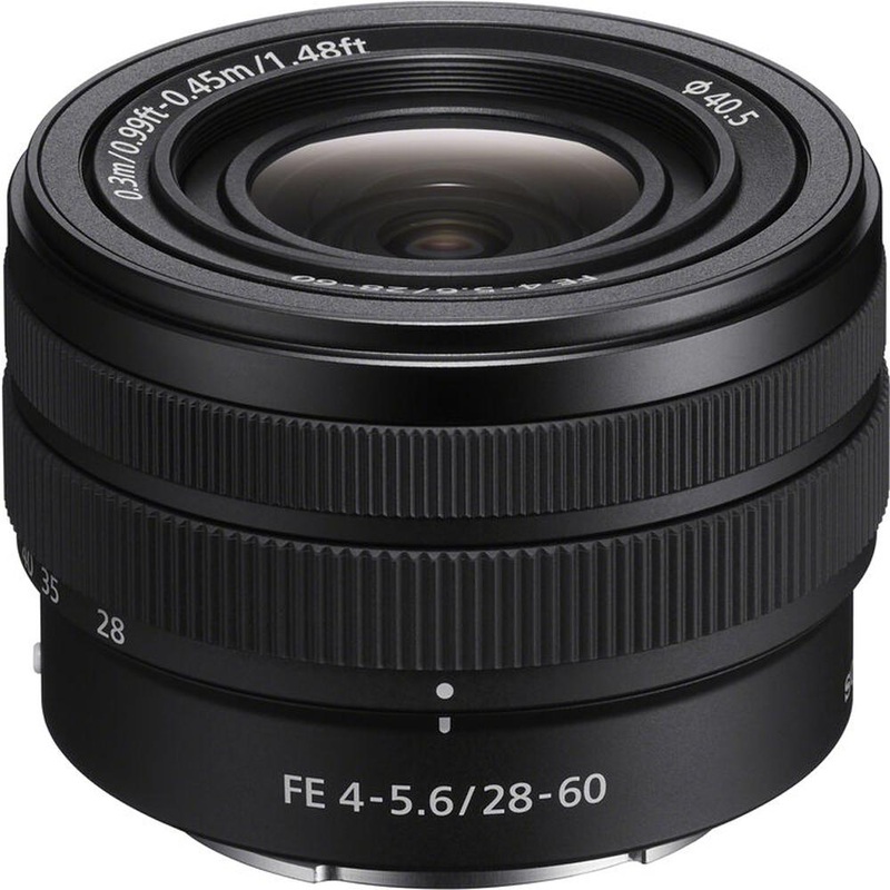 Sony FE 28-60mm F4-5.6 Full Frame Compact E-mount Zoom Lens - Open Box