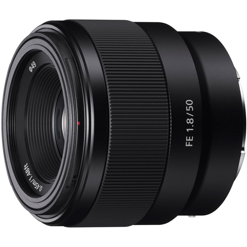 Sony FE 50mm F1.8 Full-frame Prime E-Mount Lens - SEL50F18F (Open Box)