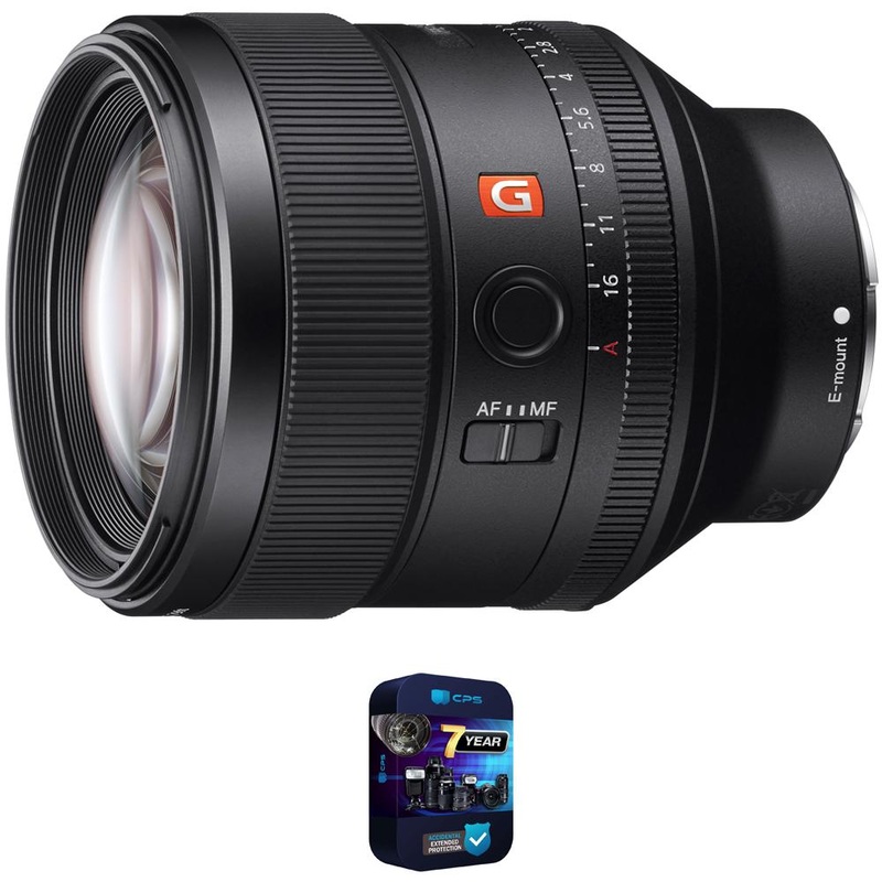 Sony FE 85mm F1.4 GM Full Frame E-Mount Lens + 7 Year Extended Warranty