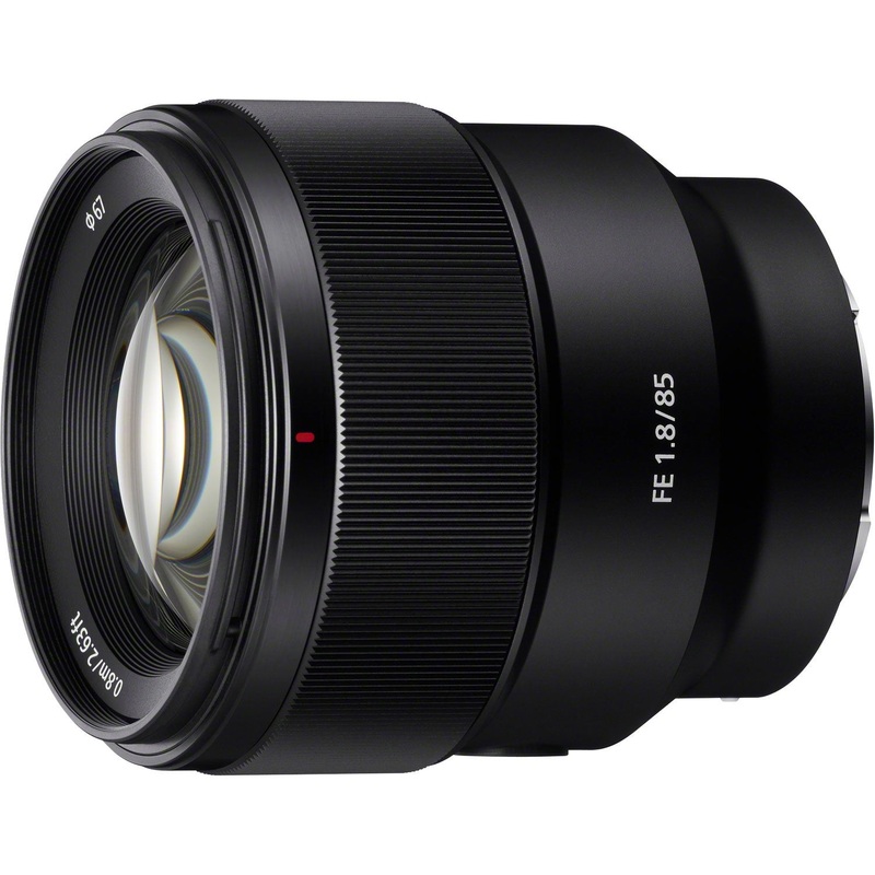 Sony FE 85mm F1.8 Full-frame E-mount Fast Prime Lens - SEL85F18 (Open Box)