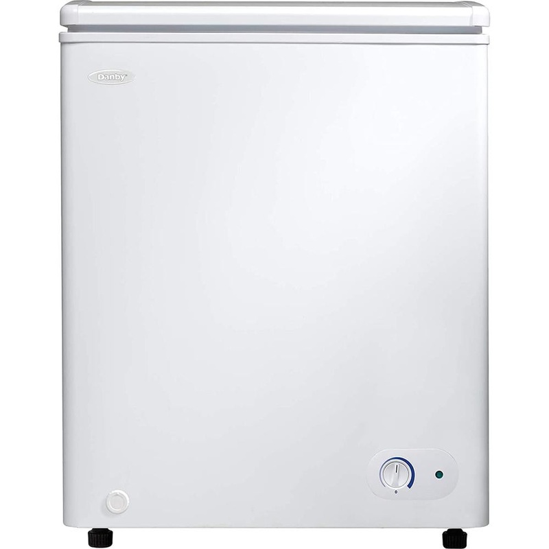 Danby 3.8 Cu.Ft. Chest Freezer with Basket and Front-Mount Thermostat - DCF038A2WDB